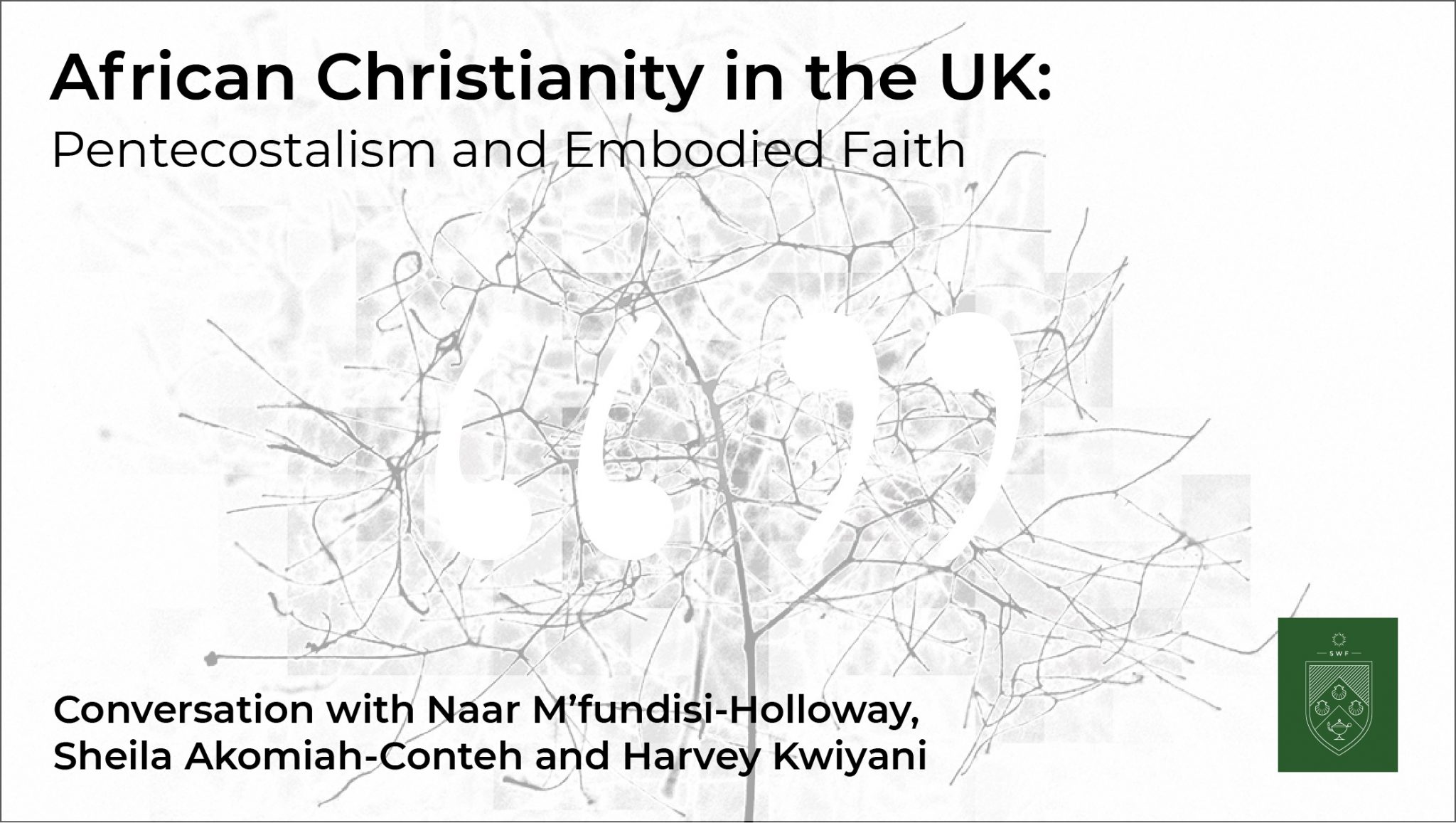 Podcast 9: African Christianity in the UK