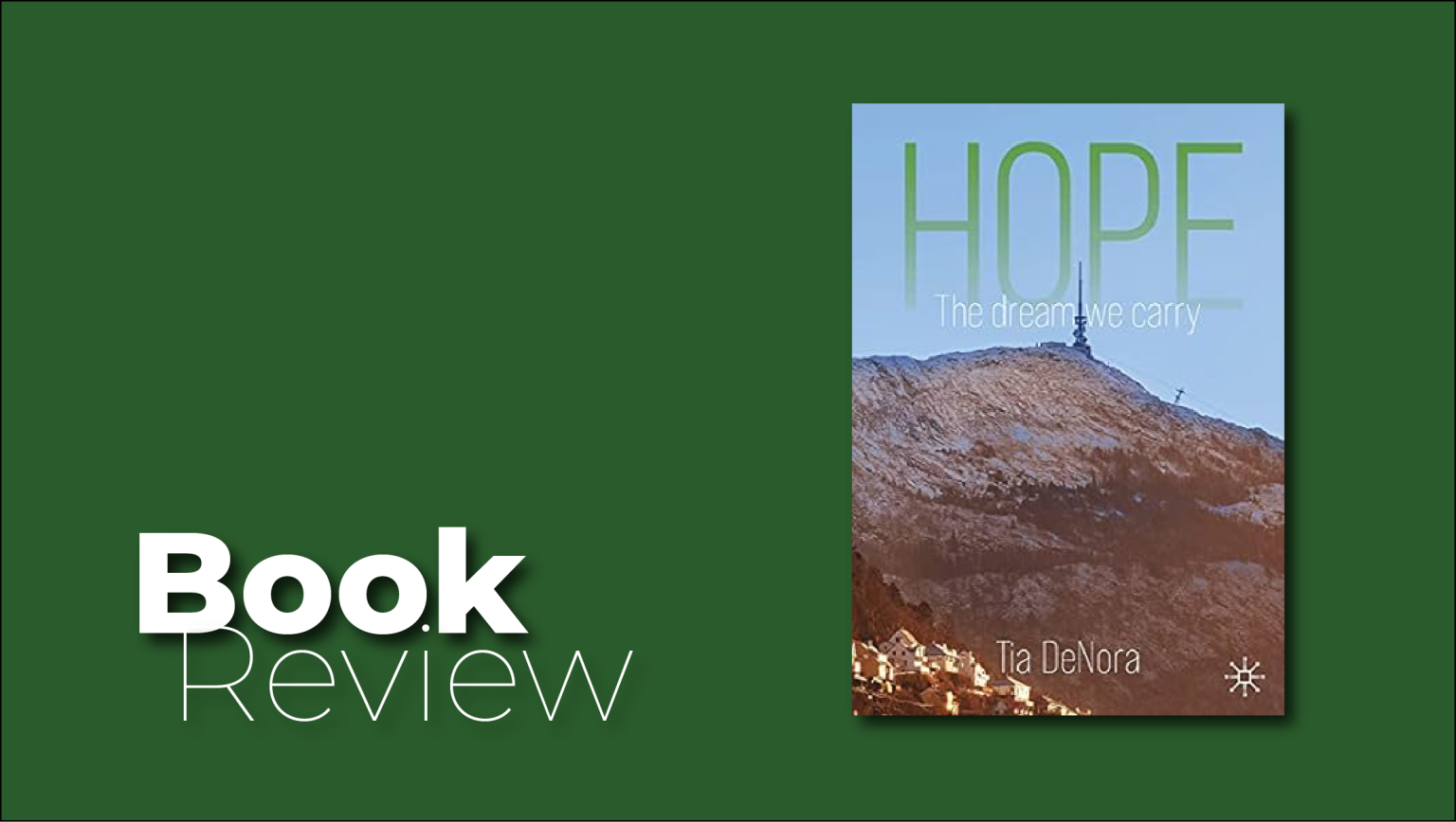 Cover of Hope by Tia DeNora, featuring a rocky mountaintop