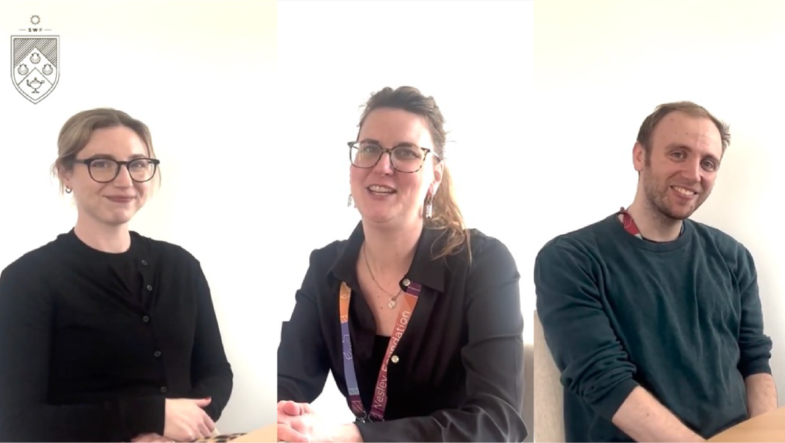 Eilidh Galbraith, Stefanie Conradt and George Clayton